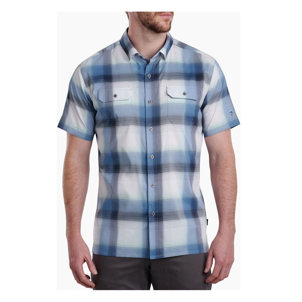 KÜHL‎ Response $85 AS ASH Plaid button-down shirt Quick Dry UV Protection Size M